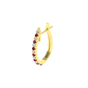 diamond colourstone earrings sample CJDCHE22