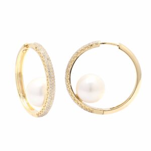 diamond colourstone earrings sample CJDCHE29