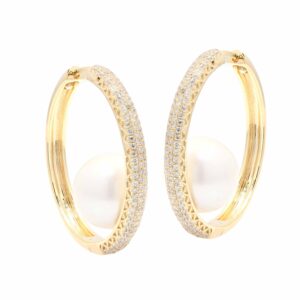 diamond colourstone earrings sample CJDCHE30