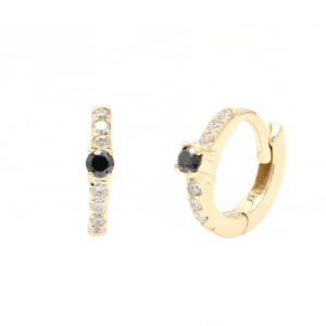 diamond colourstone earrings sample CJDCHE38